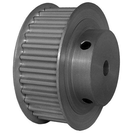 B B MANUFACTURING 32-5P15-6FA3, Timing Pulley, Aluminum, Clear Anodized,  32-5P15-6FA3